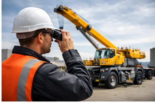 Autódaru állapotellenőrzése emelőgép felülvizsgálat közben