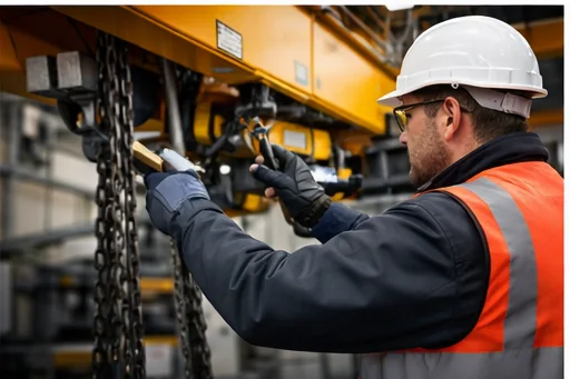 Láncos emelőberendezés időszakos felülvizsgálata